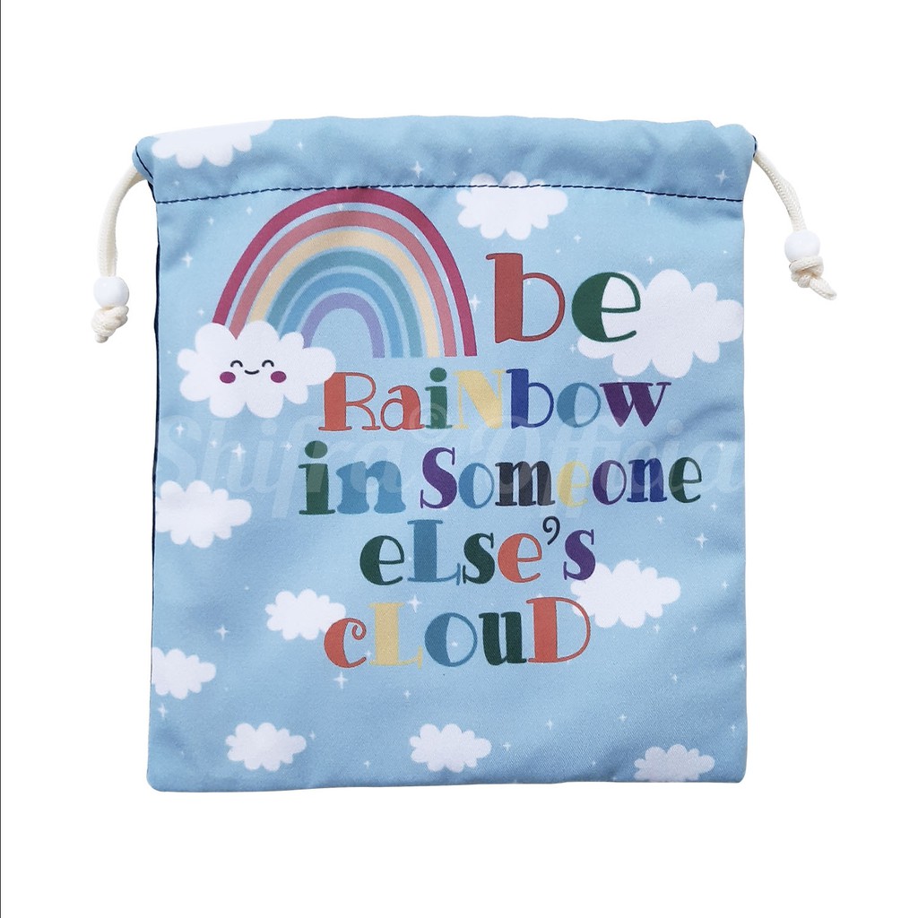 TAS SERUT STRING BAG WANITA GAMBAR KARAKTER LUCU UNIK SHIFRA