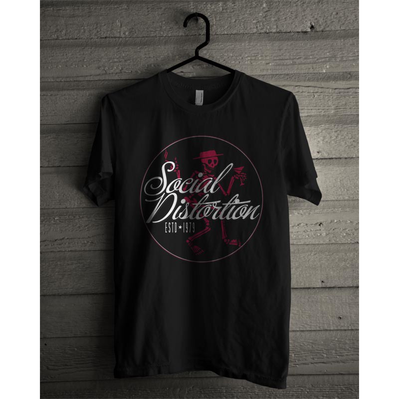 Kaos Musik Social Distortion Tshirt 03