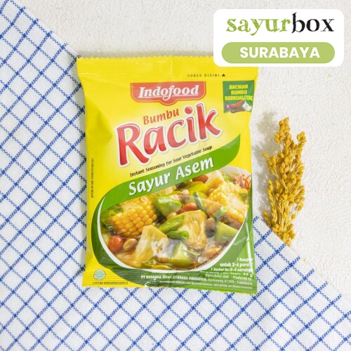 

Indofood Bumbu Racik Sayur Asam 33 gram (Sayurbox) - SURABAYA