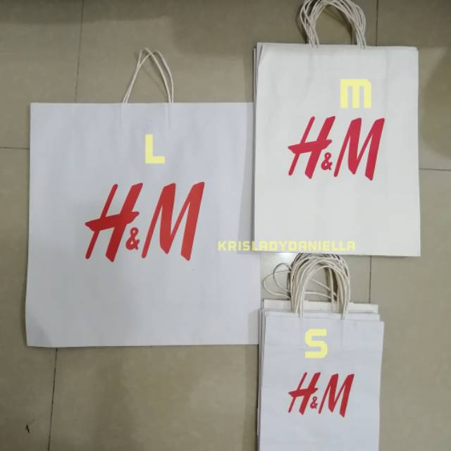 

Paper Bag H&M ORIGINAL READY