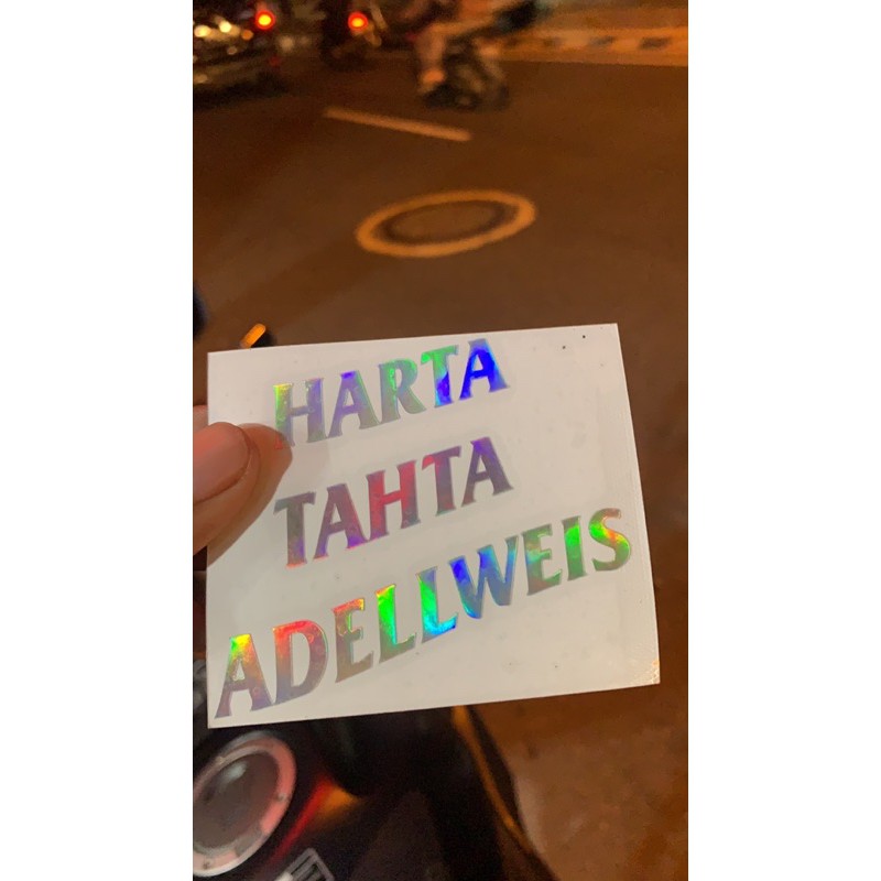 

stiker harta tahta