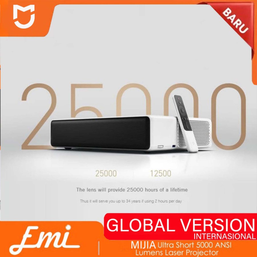 Mijia Ultra Short 5000 Ansi Lumens Laser Projector By Emi