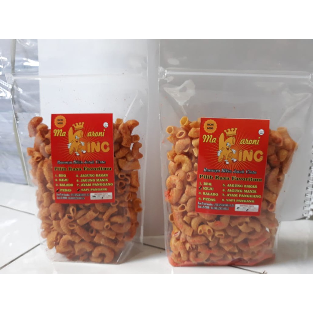 

Makaroni King 100gr Makaroni Bantat kemasan besar