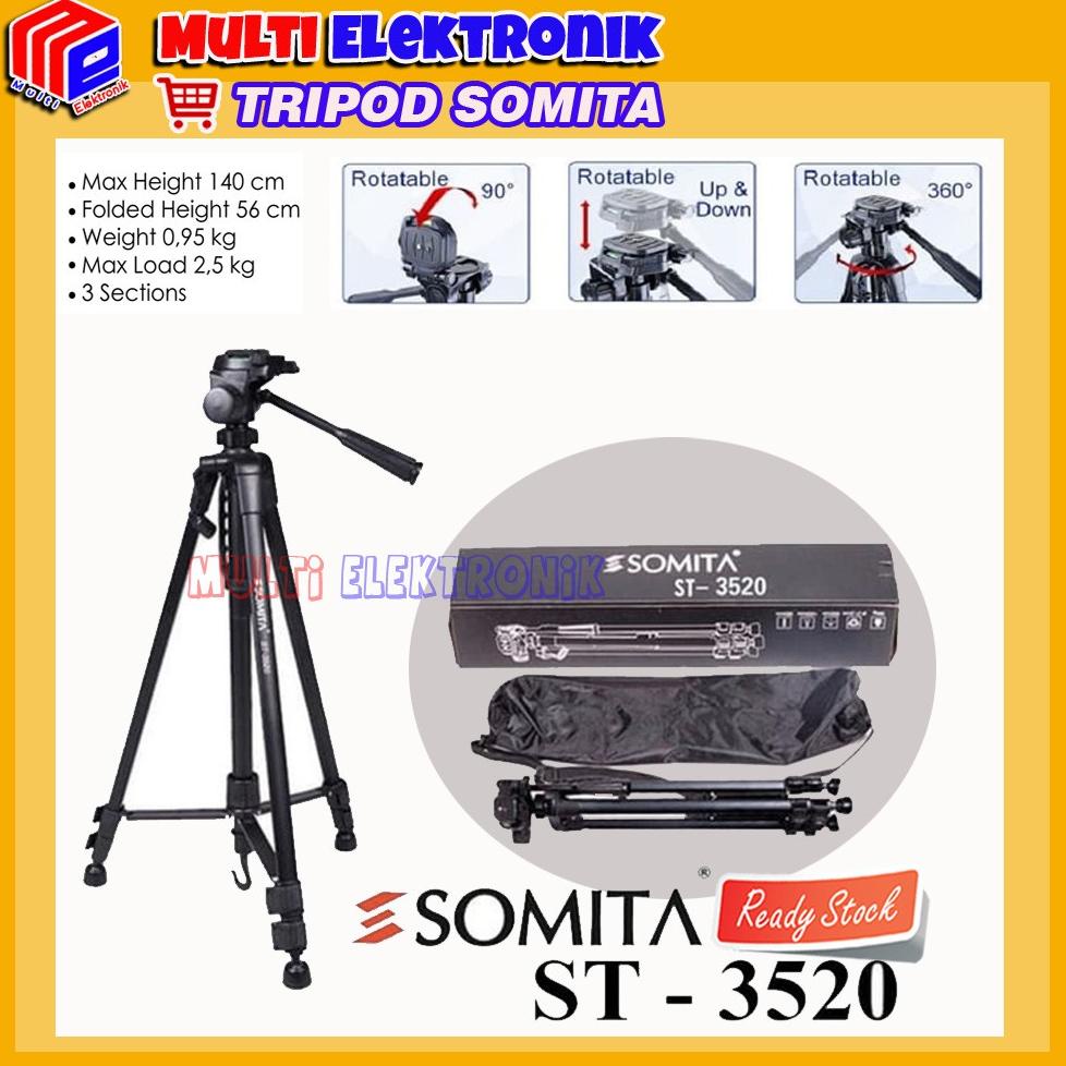 ak Tripod Kamera dan HP Somita ST3520 - ORIGINAL