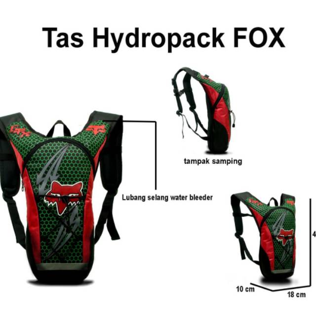 Tas Sepeda Hydropack Fox Murah