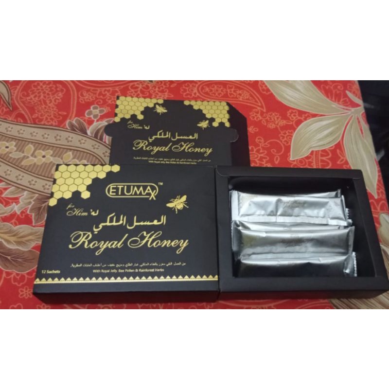 Jual Etumax Royal Honey Silver For Him 100 % Original Indonesia|Shopee  Indonesia