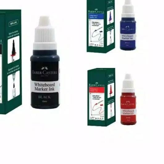 

❄ Refill Whiteboard Marker Faber Castell 15 ML Bottle - Hitam ➩
