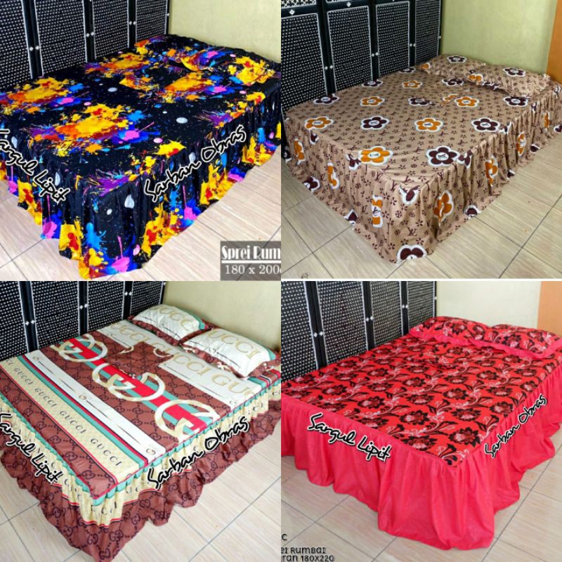 Sprei Rumbai Homemade Ukuran 180x200