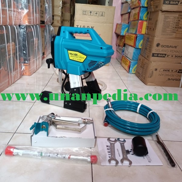 Mesin Semprot Cat Tembok TIGON - Airless Paint Sprayer TIGON TPS-5XE - Mesin Pengecatan Rumah