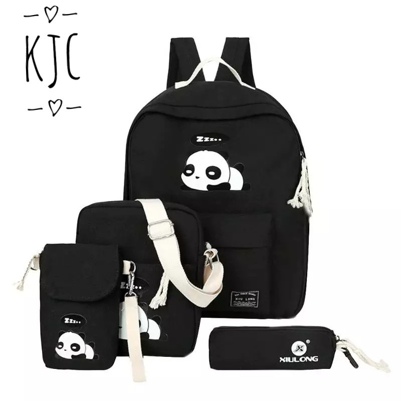 KIANJAYACOLLECTION89 - TAS RANSEL WANITA PANDA PALING MURAH!!!!!