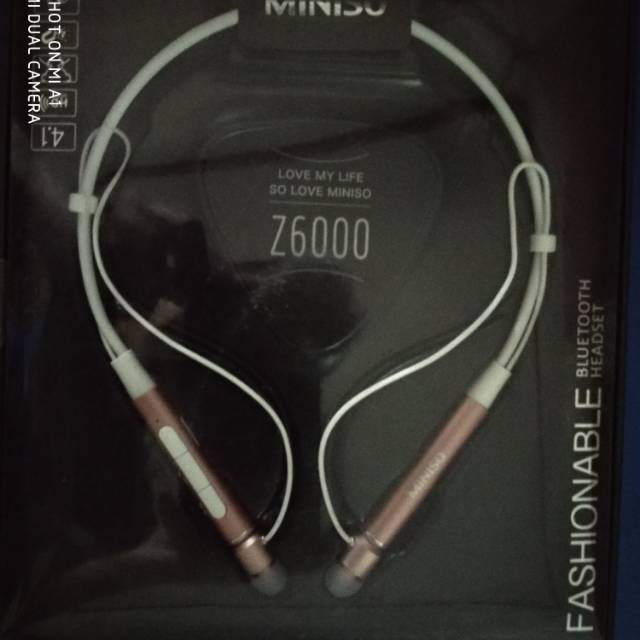 Miniso Headset bluetooth Z600 wireless original Miniso