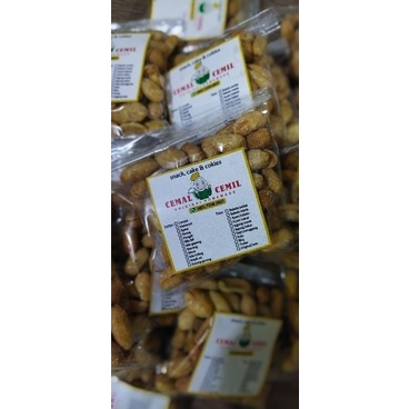 

kacang goreng bawang size besar