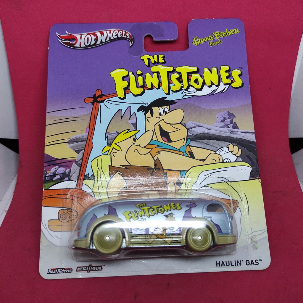 Hot Wheels HW Diecast Hanna Barbera The Flintstones Haulin Gas