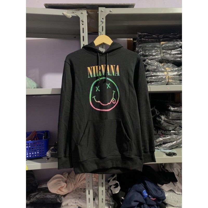 HODDIE H&M NIRVANA LOGO MULTICALOUR | OUTERWARE | SWEATER
