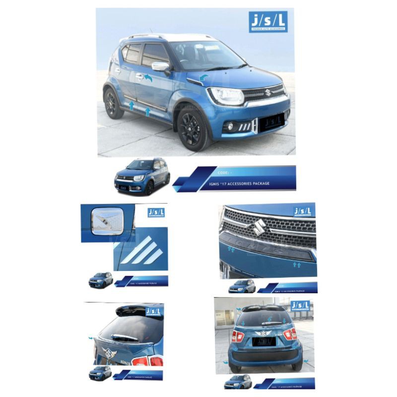 paket full aksesoris Suzuki Ignis jsl