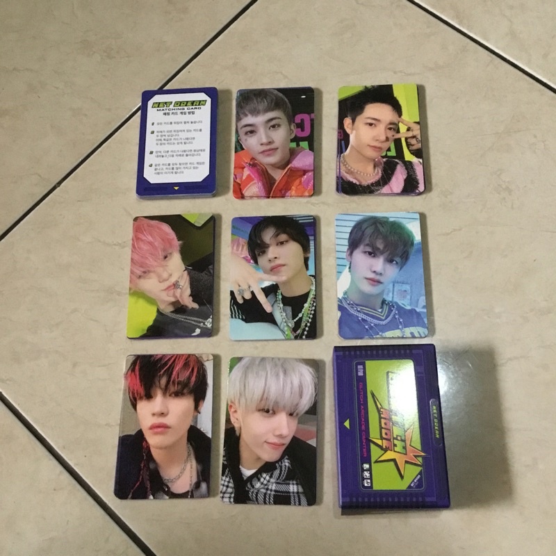 [CEK DESKRIPSI] Matching Card Set Pop-Up Offine Store NCT Dream Official MD