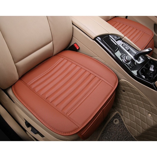 PREMIUM TEBAL SINGLE SEAT / 1pc untuk Supir Alas Duduk Jok Mobil set Empuk Universal BAHAN KULIT