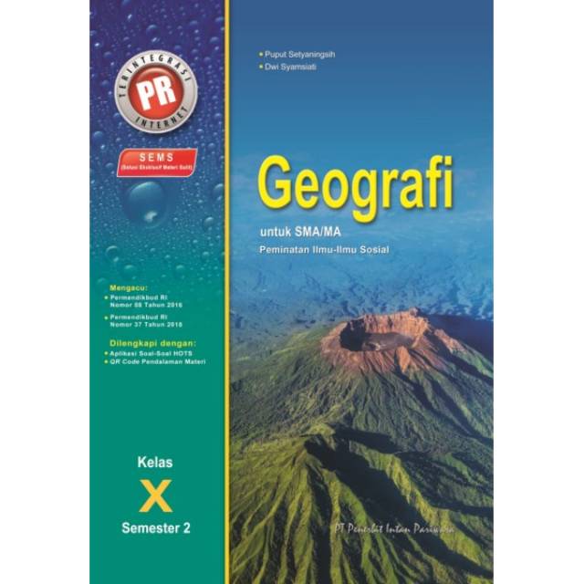 Buku Pr Lks Geografi Kelas X 10 Semester 2 K13 Revisi Shopee Indonesia