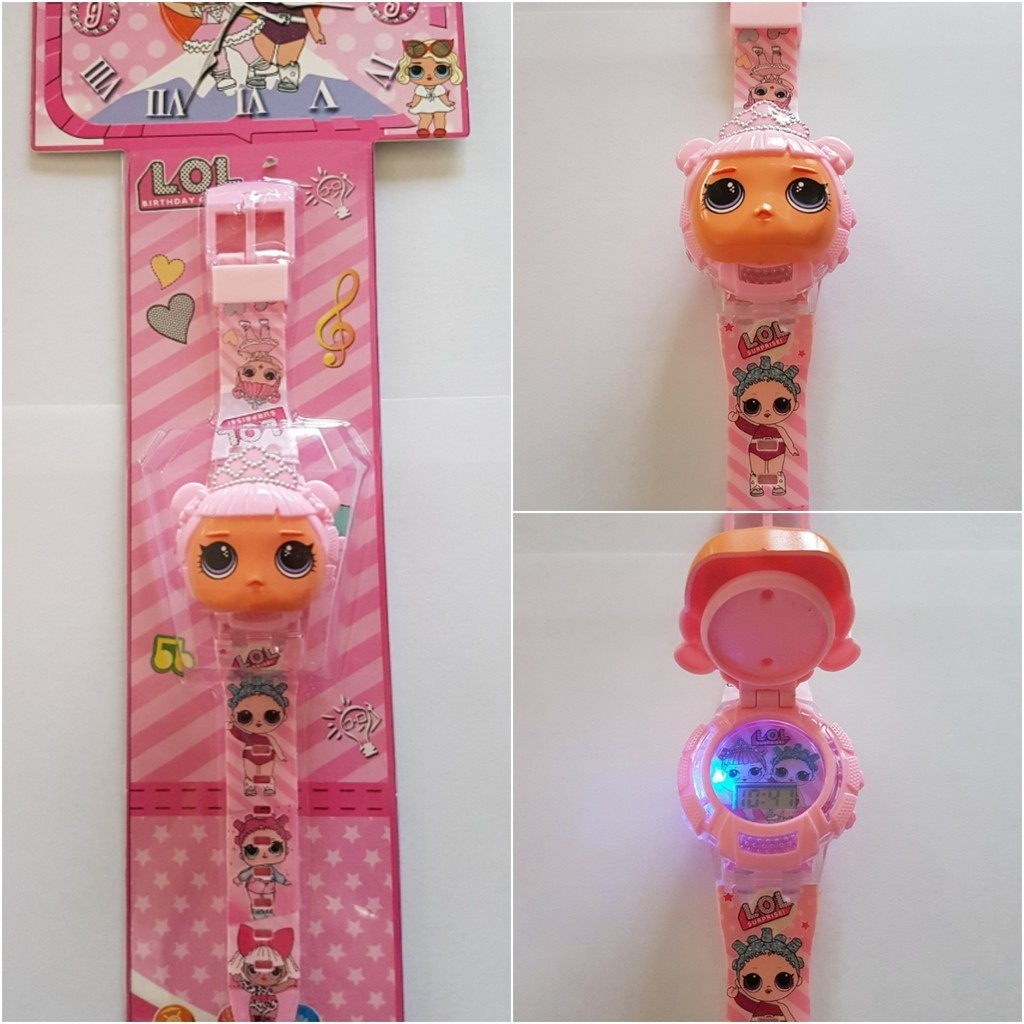 JAM TANGAN MUSIK KARAKTER LOL JT1385 ANAK GROSIR MURAH