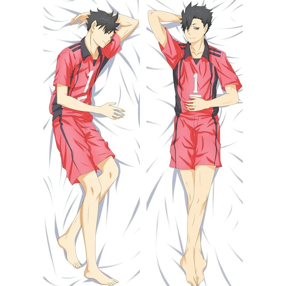 baju Dakimakura sarung Bantal Guling Anime Haikyuu Tetsuro Kuroo kaos bisa custom gambar logo dll
