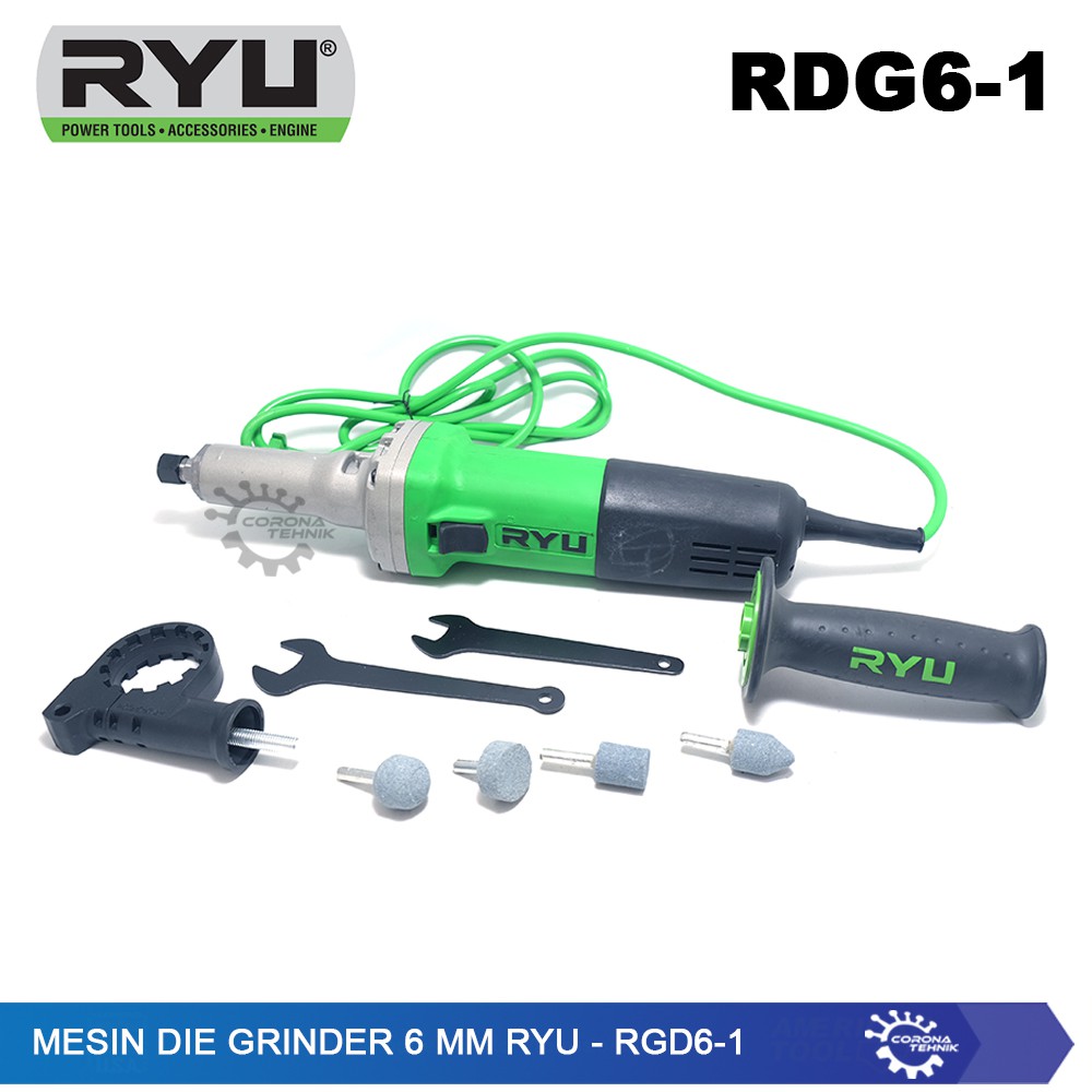 Ryu - RGD6-1 - Mesin Die Grinder - Gerinda Botol 6 mm