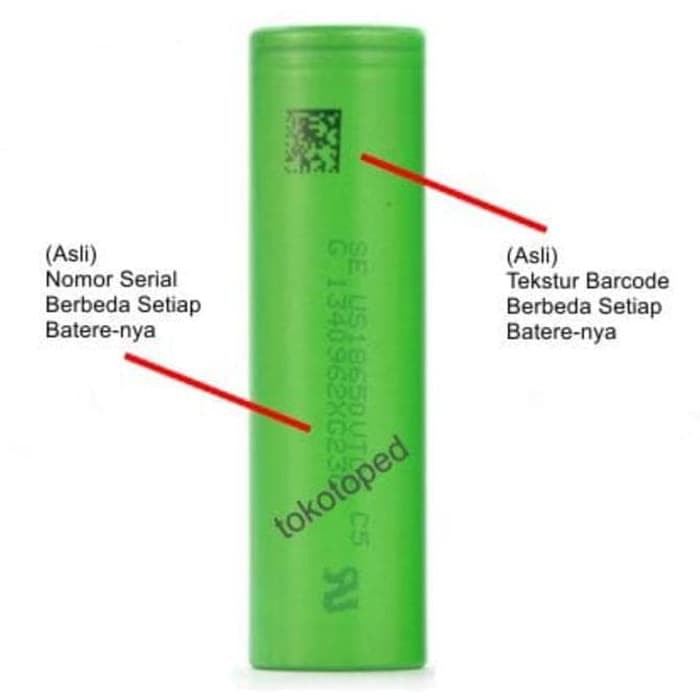 Baterai 18650 Sony VTC6 3000mAH 30A Authentic