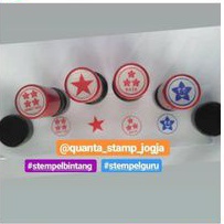 

STEMPEL REWARD 1 SET (4 pcs) BONUS TINTA 1 botol