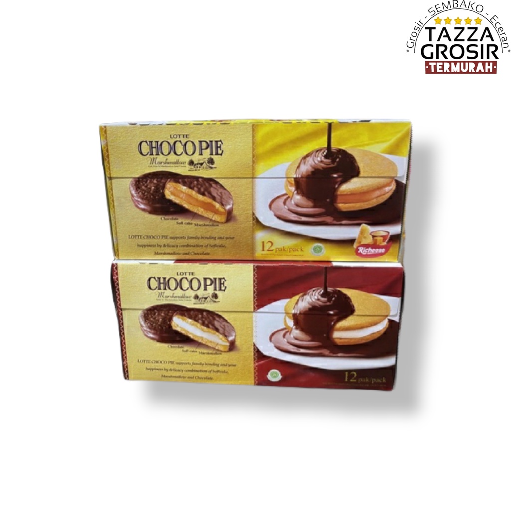 

Lotte Choco Pie Isi 12 x 28 gram