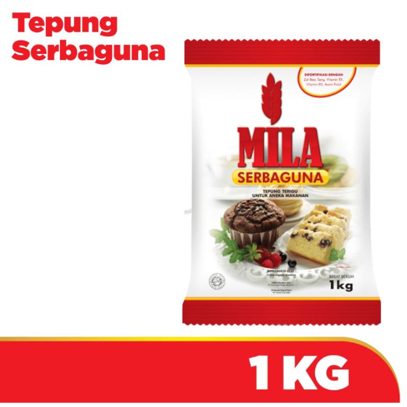 

Tepung terigu Mila 1kg