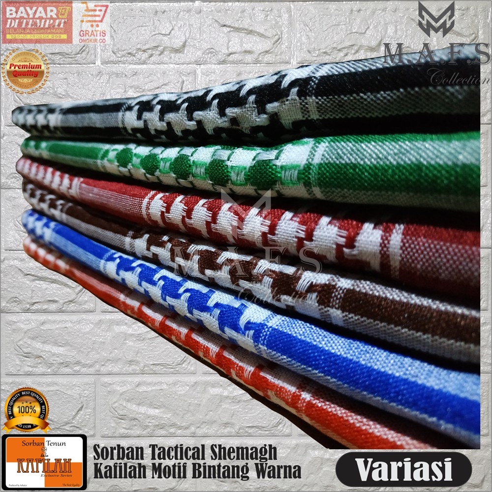 SORBAN TACTICAL SORBAN HAJI KAFILAH MOTIF