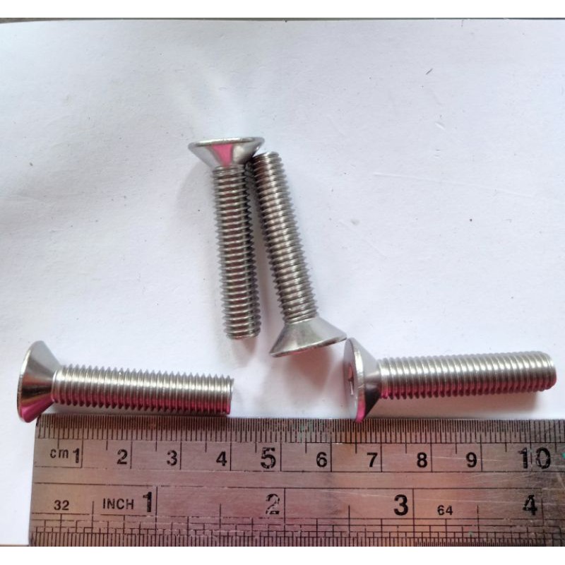 Baut Payung /JF baut 12 /8mm X 40mm kunci L Stainless