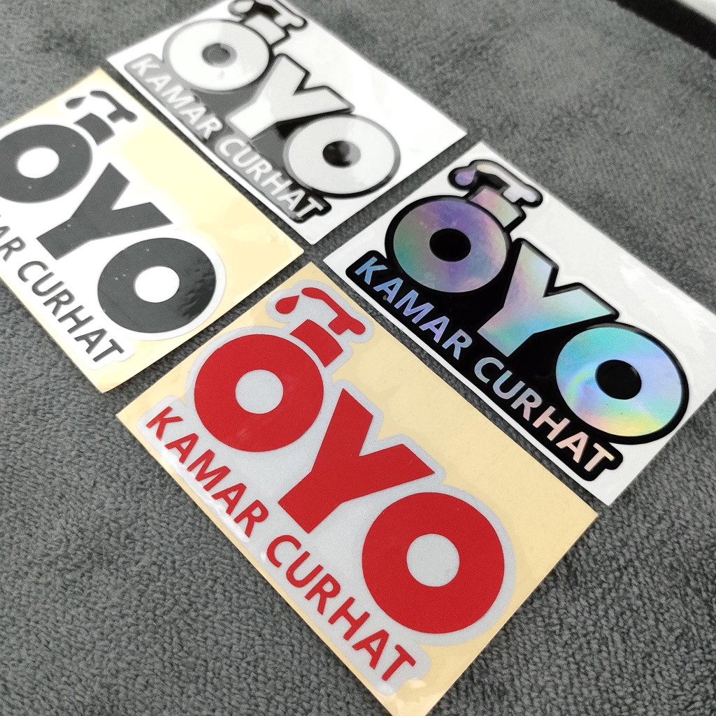 STICKER OYO KAMAR CURHAT STICKER MOTOR STICKER MOBIL CUTTING sticker motor mobil laptop sepeda cermin