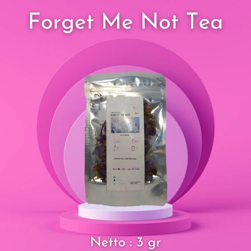 

3gr Forget Me Not Tea / Teh Bunga / Teh Herbal/ Beauty Tea