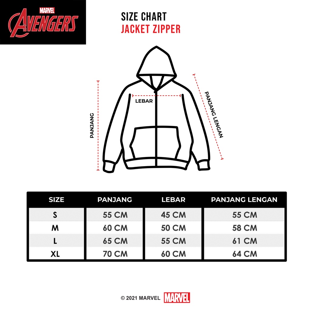 Marvel Hoodie Zipper Hulk MAV137