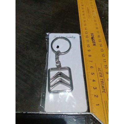 Gantungan Kunci Logo Citroen Stainless