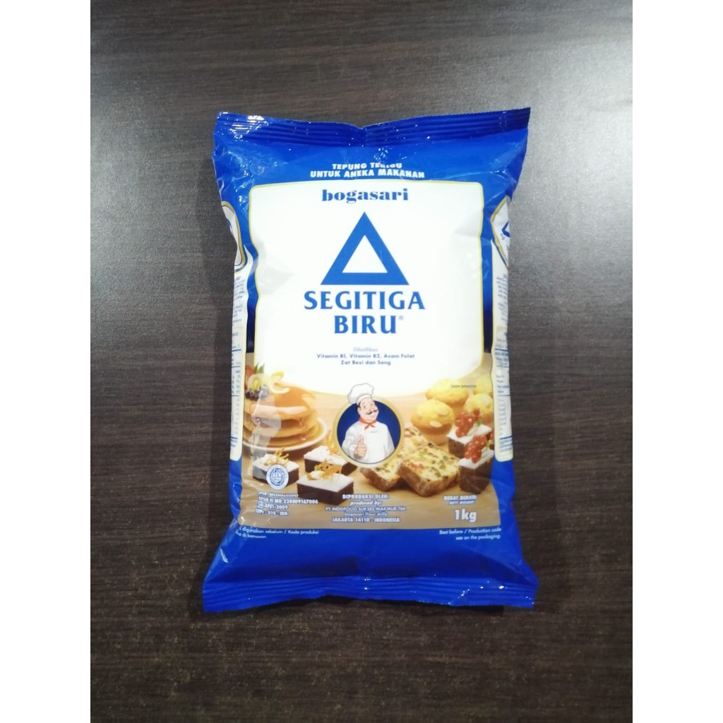 Tepung Terigu SEGITIGA BIRU 1Kg Premium Murah Meriah!!!