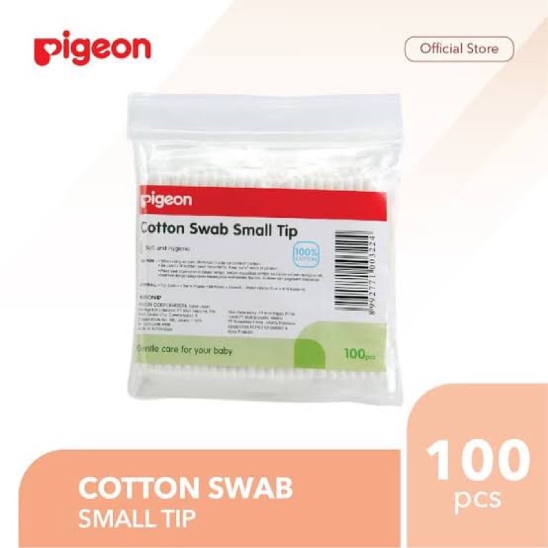 Pigeon cotton swab small tip 100 pcs