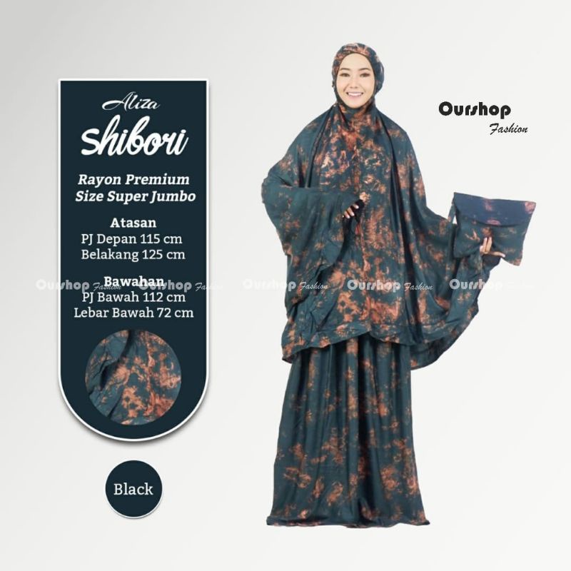 15.01 Shibori Aliza mukena ourshop
