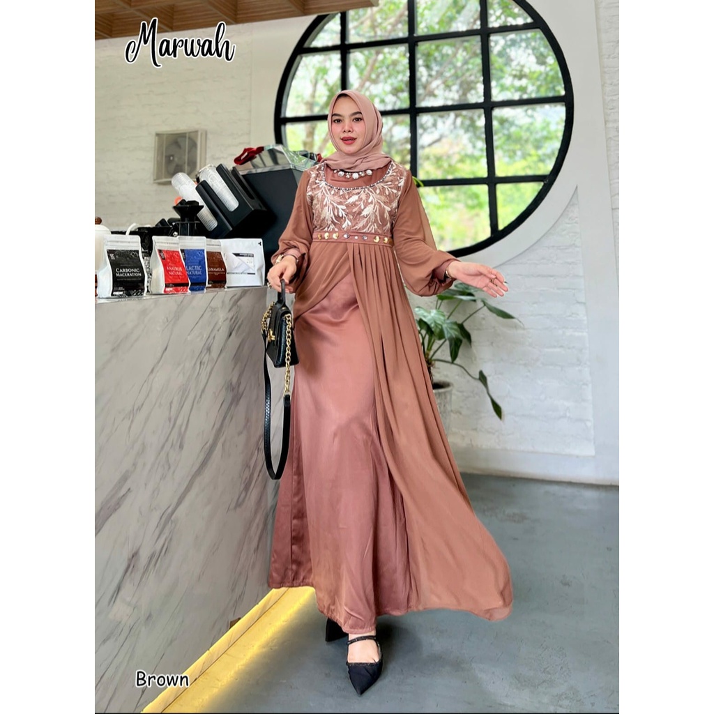 GAMIS KONDANGAN MARWAH DRESS PESTA