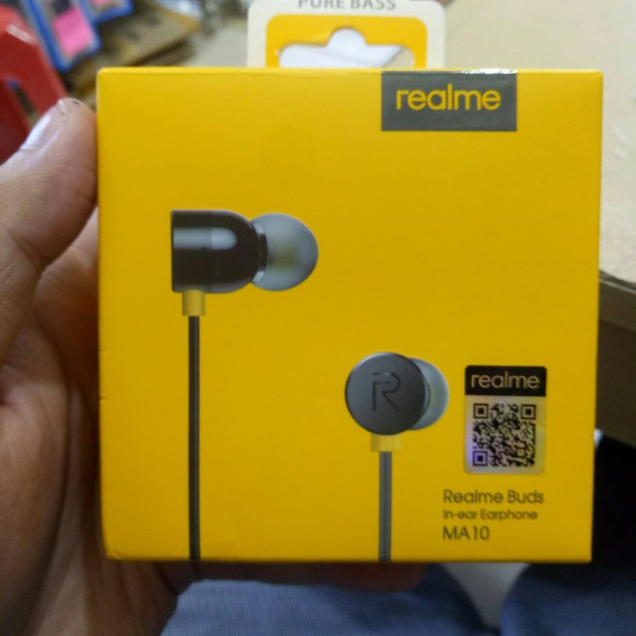 Headset Realme Buds In-Ear Earphone Handsfree Magnetic