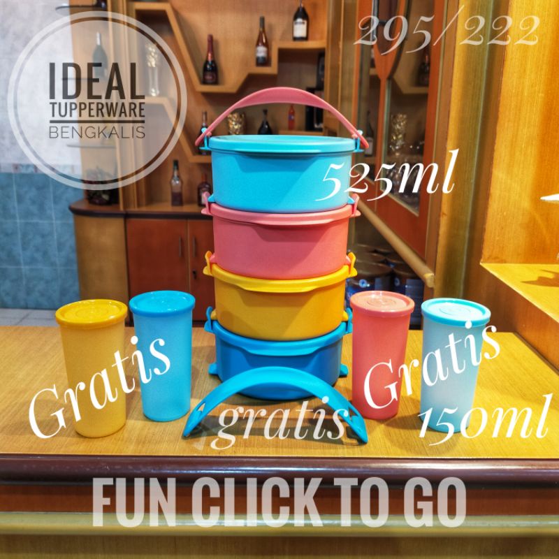 TUPPERWARE - NEW SMALL FUN CLICK TO GO