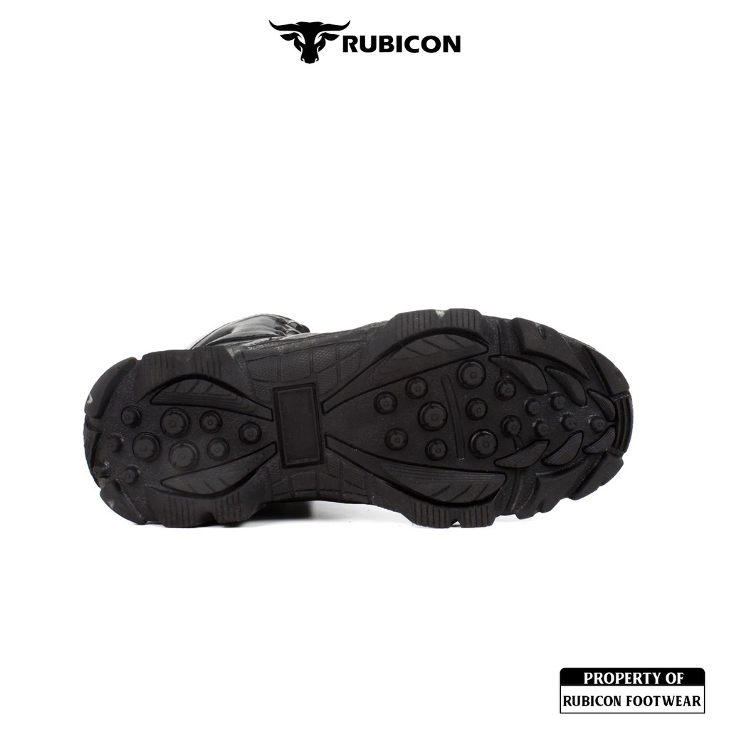 SEPATU PDL NINJA SWAT RUBTRACK RUBICON TACTICAL BOOTS KULIT ASLI PROYEK KERJA SAFETY DIJAMIN KULIT ASLI SEPATU SWAT