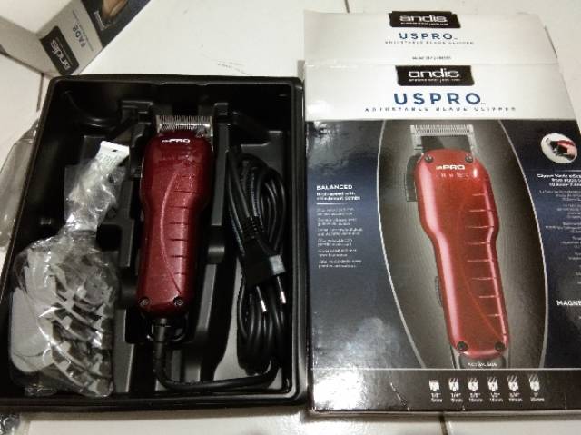 CLIPPER ANDIS usPRO ORIGINAL USA MESIN MENCUKUR RAMBUT PANGKAS GUNTING POTONG BARBERSHOP PREMIUM