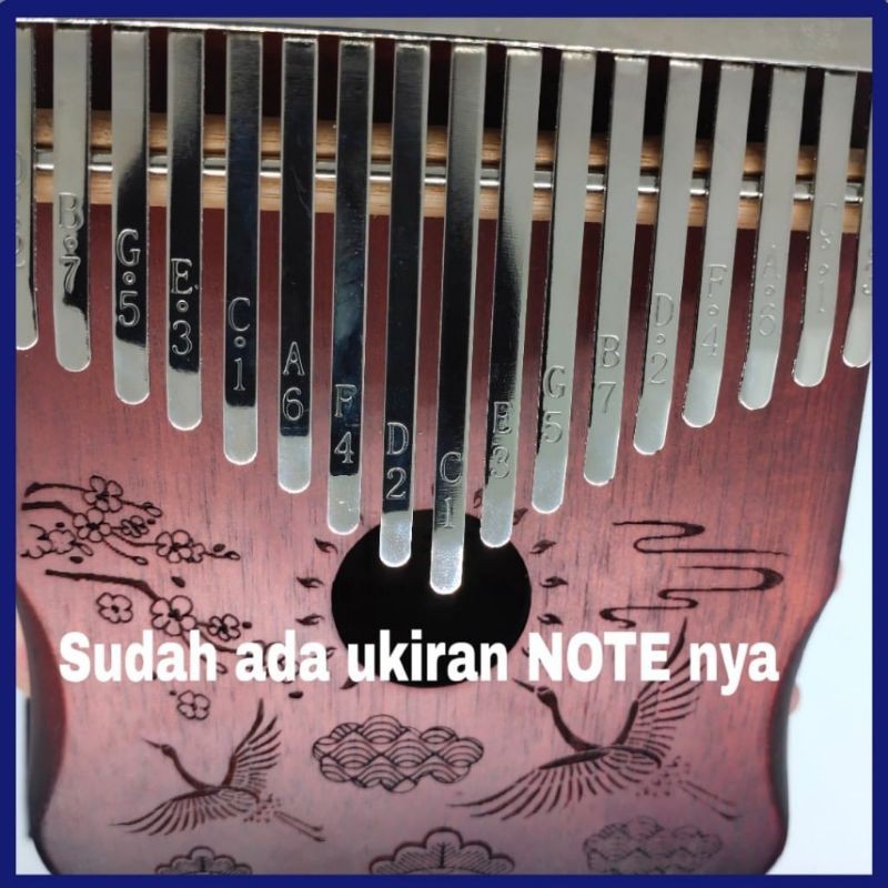 Kalimba Alat Musik Original Premium Wood 17 Kunci