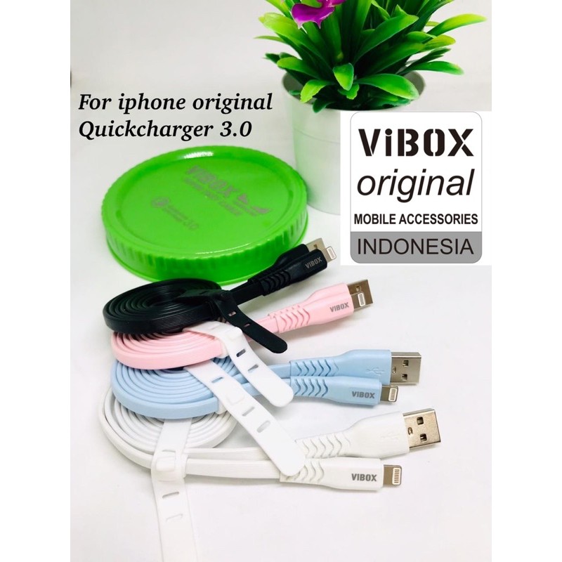 PROMO PER 1~PCS VIVAN KABEL DATA IPHONE ORIGINAL CSL-100S