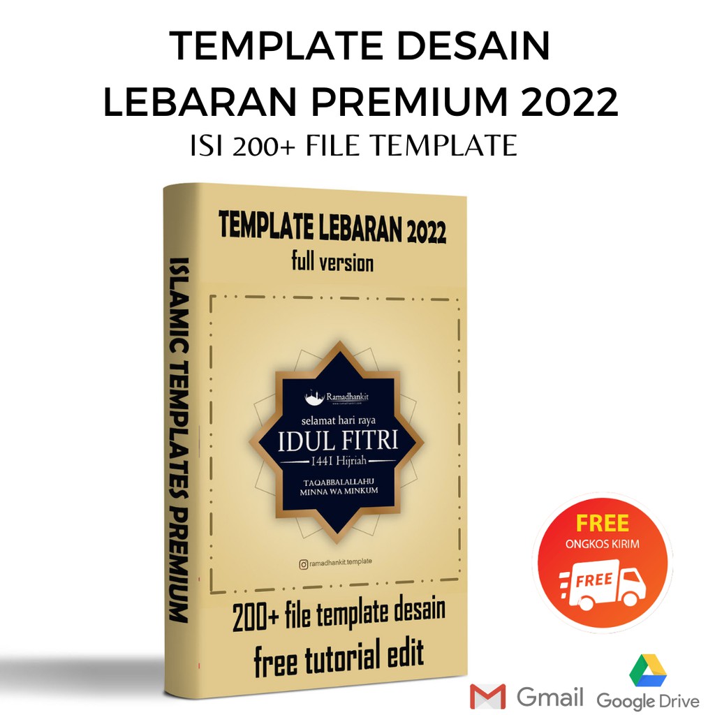 TEMPLATE POWERPOINT PPT PROMOSI BERTEMA RAMADHAN / MUSLIM / HIJAB / IDUL FITRI TERBARU