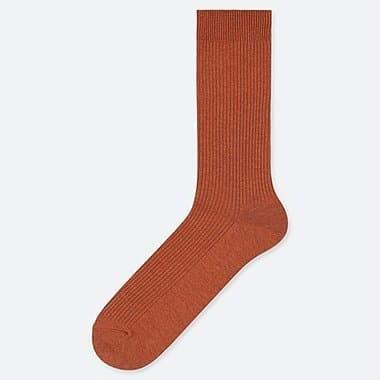 kaos Kaki warna Uniqlo Merah Bata