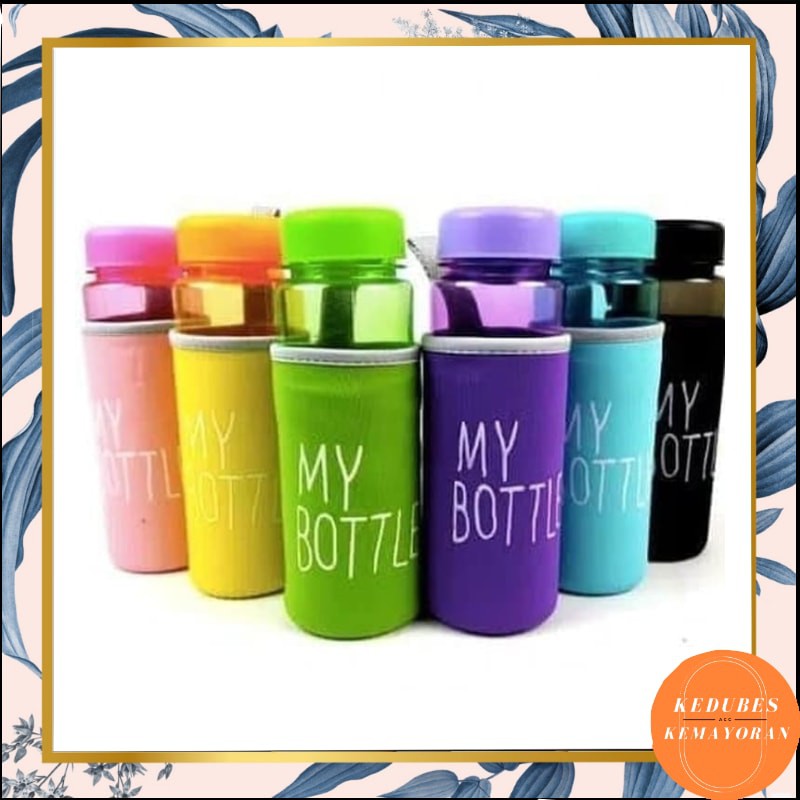 My Bottle Bening Warna Full Pouch Busa Warna 500ml My Bottle Free Pouch [KK]