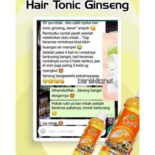 Hair Tonic Ginseng