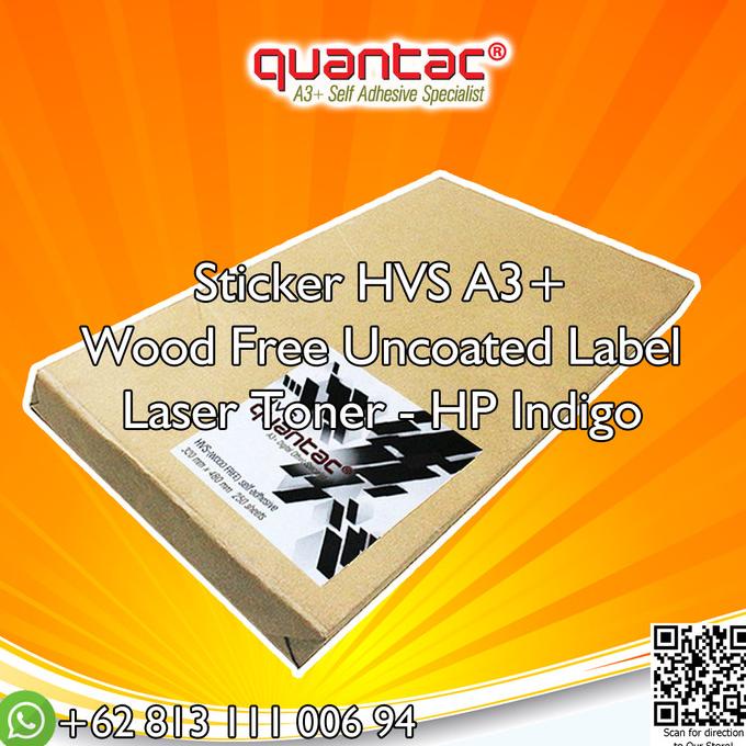 

Quantac Sticker Hvs Paper A3+ Matte Wood Free Stiker Kertas - Pack Termurah